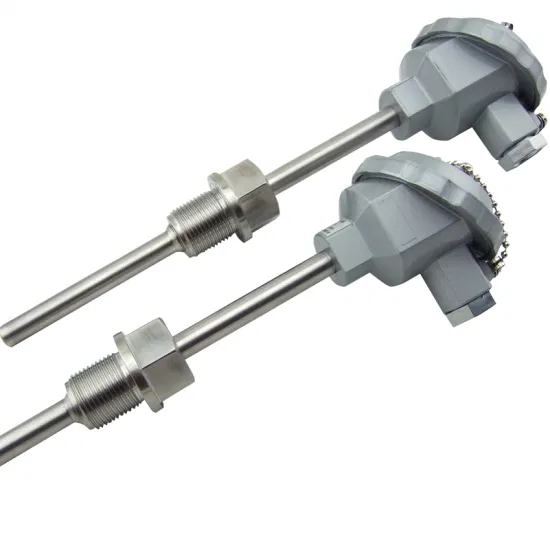 Stainless Steel Probe Temperature Sensor Temperature Transmitter with PT100 K S J
